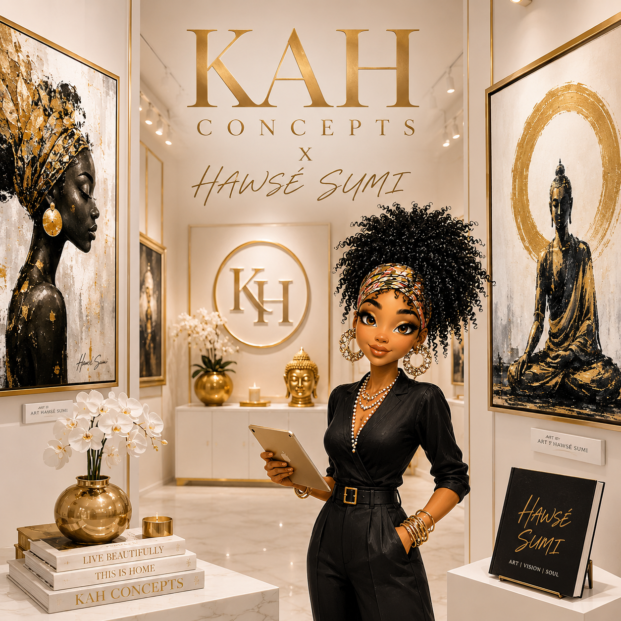 KAH CONCEPTS X HAWSÉ SUMI
