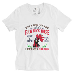 Cluck Around & Find Out – No F*cks Given Rooster Tee